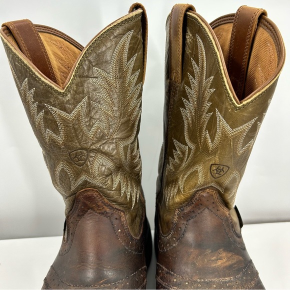 Ariat WorkHog Pull-on Work Boots Mens Size 11D main image 4